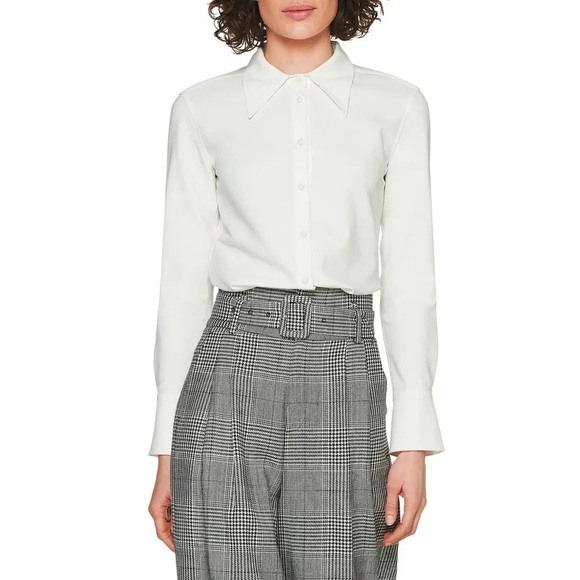 Suistudio Alec Pure Silk Blouse in Light Yellow Size EU 38, US 6, New w/Tag $299 - Picture 10 of 10